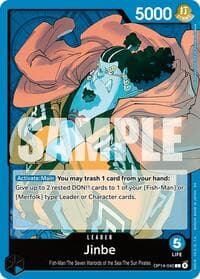 Jinbe - OP14-040 - The Azure Sea's Seven - One Piece Card Game card