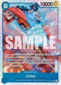 Jinbe - OP14-049 - The Azure Sea's Seven - One Piece Card Game card