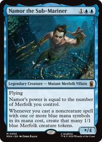 Namor the Sub-Mariner - Marvel Super Heroes - Magic: The Gathering card