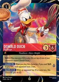 Donald Duck - Pie Slinger - Disney Lorcana Promo Cards - Disney Lorcana card