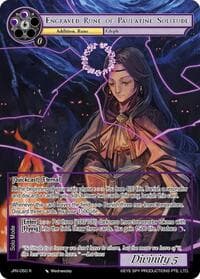 Engraved Rune of Paulatine Solitude - Journey to Ravidra - Force of Will card