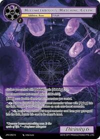 Holometabolous Hatching Glyph - Journey to Ravidra - Force of Will card