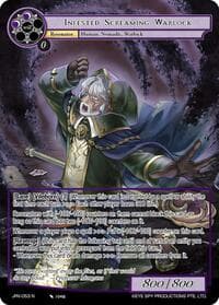 Infested Screaming Warlock - Journey to Ravidra - Force of Will card