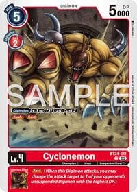 Cyclonemon - Time Stranger - Digimon Card Game card