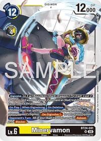 Minervamon - Time Stranger - Digimon Card Game card