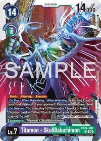 Titamon + SkullBaluchimon - Time Stranger - Digimon Card Game card