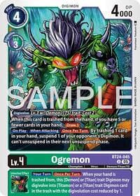 Ogremon - Time Stranger - Digimon Card Game card