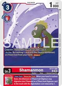 Shamanmon - Time Stranger - Digimon Card Game card