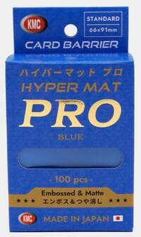 KMC Card Barrier - Hyper Matte PRO - Blue (100-Pack) - KMC Card Sleeves - Card Sleeves card