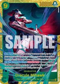 Dracule Mihawk - OP14-119 - The Azure Sea's Seven - One Piece Card Game card