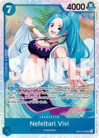 Nefeltari Vivi - The Azure Sea's Seven - One Piece Card Game card