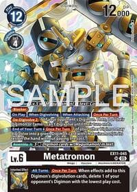 Metatromon - Dawn of Liberator - Digimon Card Game card