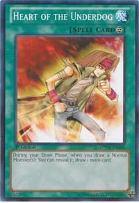 Heart of the Underdog - Legendary Collection 3: Yugi's World - YuGiOh card