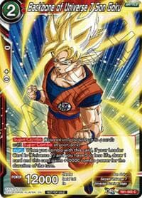 Backbone of Universe 7 Son Goku (Championship 2025 Finals Pack) - Tournament Promotion Cards - Dragon Ball Super: Masters card