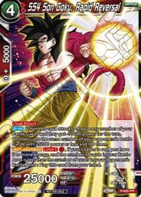 SS4 Son Goku, Rapid Reversal (Championship 2025 Finals Pack) - Tournament Promotion Cards - Dragon Ball Super: Masters card