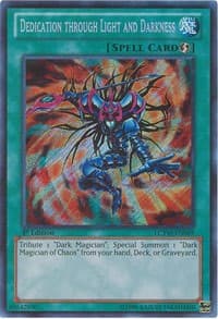 Dedication through Light and Darkness - Legendary Collection 3: Yugi's World - YuGiOh card