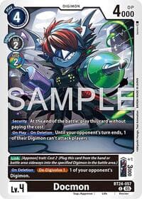 Docmon - Time Stranger - Digimon Card Game card