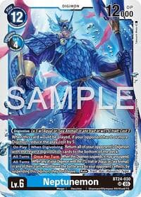 Neptunemon - Time Stranger - Digimon Card Game card