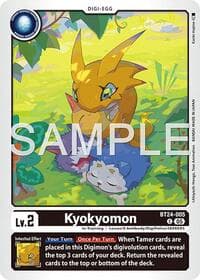 Kyokyomon - Time Stranger - Digimon Card Game card