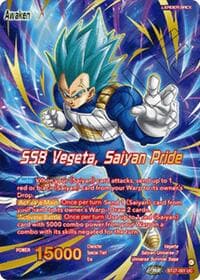 Vegeta // SSB Vegeta, Saiyan Pride (Championship 2025 Finals Alternate Art Leader Card) - Tournament Promotion Cards - Dragon Ball Super: Masters card