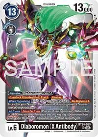 Diaboromon (X Antibody) - Time Stranger - Digimon Card Game card
