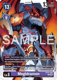 Megidramon - Time Stranger - Digimon Card Game card