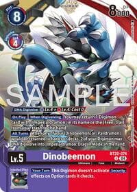 Dinobeemon (Digimon Card Game Playmat & Card Set) - Release Special Booster 2.5 - Digimon Card Game card