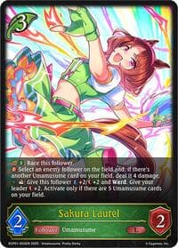 Sakura Laurel - ECP01: Umamusume: Pretty Derby - Shadowverse: Evolve card