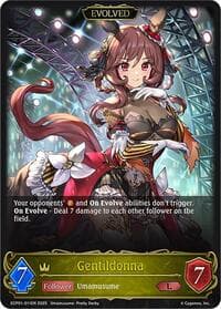 Gentildonna (Evolved) - ECP01: Umamusume: Pretty Derby - Shadowverse: Evolve card