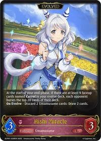 Hishi Miracle (Evolved) - ECP01: Umamusume: Pretty Derby - Shadowverse: Evolve card