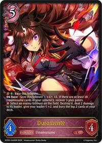 Duramente - ECP01: Umamusume: Pretty Derby - Shadowverse: Evolve card