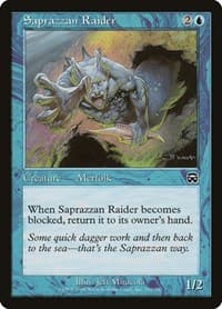 Saprazzan Raider - Mercadian Masques - Magic: The Gathering card
