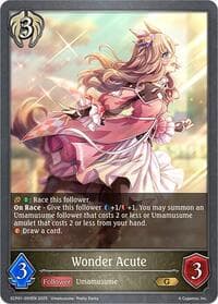 Wonder Acute - ECP01: Umamusume: Pretty Derby - Shadowverse: Evolve card