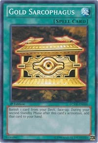 Gold Sarcophagus - Legendary Collection 3: Yugi's World - YuGiOh card