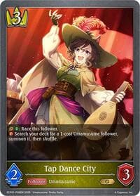 Tap Dance City - P08EN (Foil) - ECP01: Umamusume: Pretty Derby - Shadowverse: Evolve card