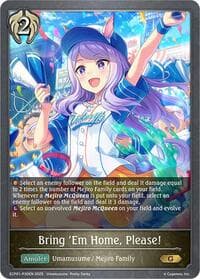 Bring 'Em Home, Please! - P30EN (Foil) - ECP01: Umamusume: Pretty Derby - Shadowverse: Evolve card