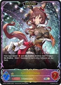 Gentildonna (Evolved) (SL) - ECP01: Umamusume: Pretty Derby - Shadowverse: Evolve card