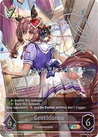 Gentildonna (SP) - ECP01: Umamusume: Pretty Derby - Shadowverse: Evolve card