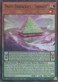 Enato Enneacraft - "oknirIA" (Super Rare) - Phantom Revenge - YuGiOh card