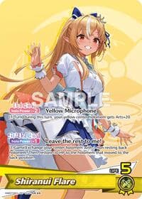 Shiranui Flare (OC) - SD07: Start Deck: Yellow Shiranui Flare - Hololive card