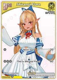 Shiranui Flare (C) (hSD07-002) - SD07: Start Deck: Yellow Shiranui Flare - Hololive card
