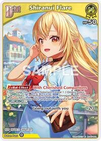 Shiranui Flare (C) (hSD07-003) - SD07: Start Deck: Yellow Shiranui Flare - Hololive card