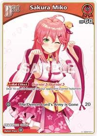 Sakura Miko (U) - SD07: Start Deck: Yellow Shiranui Flare - Hololive card