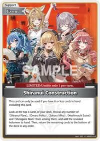 Shiranui Construction (U) - SD07: Start Deck: Yellow Shiranui Flare - Hololive card