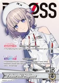 Todoroki Hajime (OC) - SD05: Start Deck: White Todoroki Hajime - Hololive card