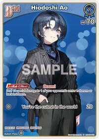 Hiodoshi Ao (U) - SD05: Start Deck: White Todoroki Hajime - Hololive card