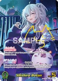 Shishiro Botan (SEC) - Elite Spark - Hololive card