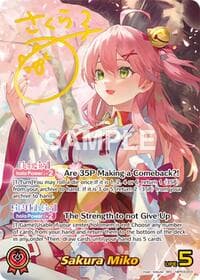 Sakura Miko (SEC) - Elite Spark - Hololive card