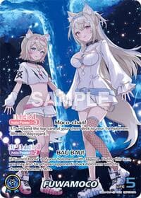 FUWAMOCO (OUR) - Elite Spark - Hololive card