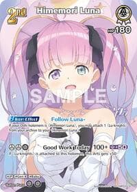 Himemori Luna (SR) (hBP03-014) - Elite Spark - Hololive card